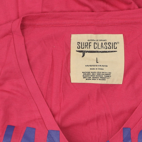 Surf Classic Women's Red Long Sleeve T-Shirt L