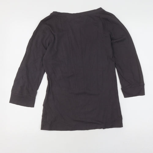 Rip Curl Boys Black Graphic Print Long Sleeve T-Shirt S
