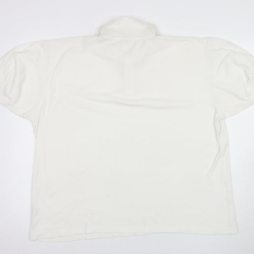 Casual Club Men's White XL Polo Shirt