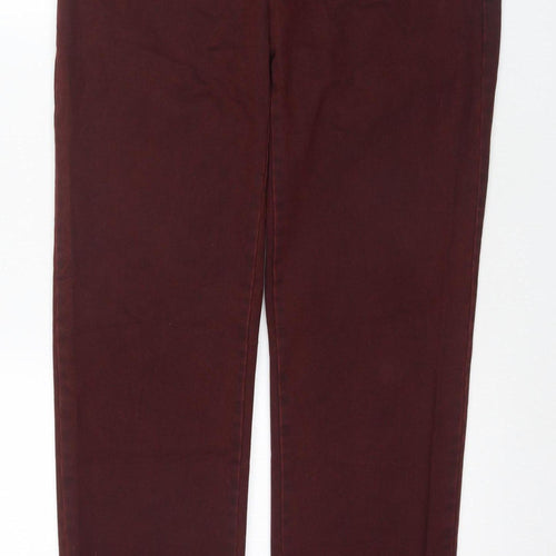 Meyer Men's Red Straight Fit Stretch Jeans 34/34