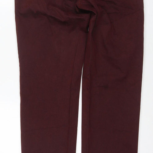 Meyer Men's Red Straight Fit Stretch Jeans 34/34