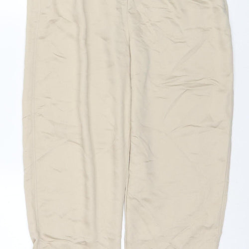 H&M Women’s Beige Capri Trousers Size S