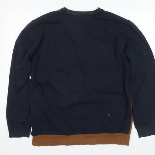 Burton Menswear Blue Pullover Sweatshirt, M
