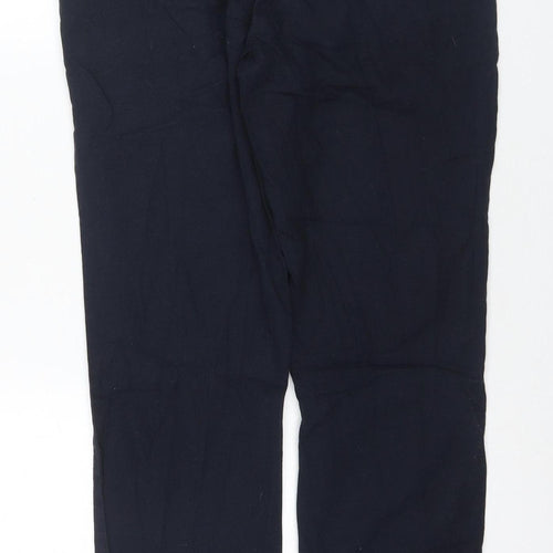 Hammond & Co. Men's Black Cotton Trousers 34R