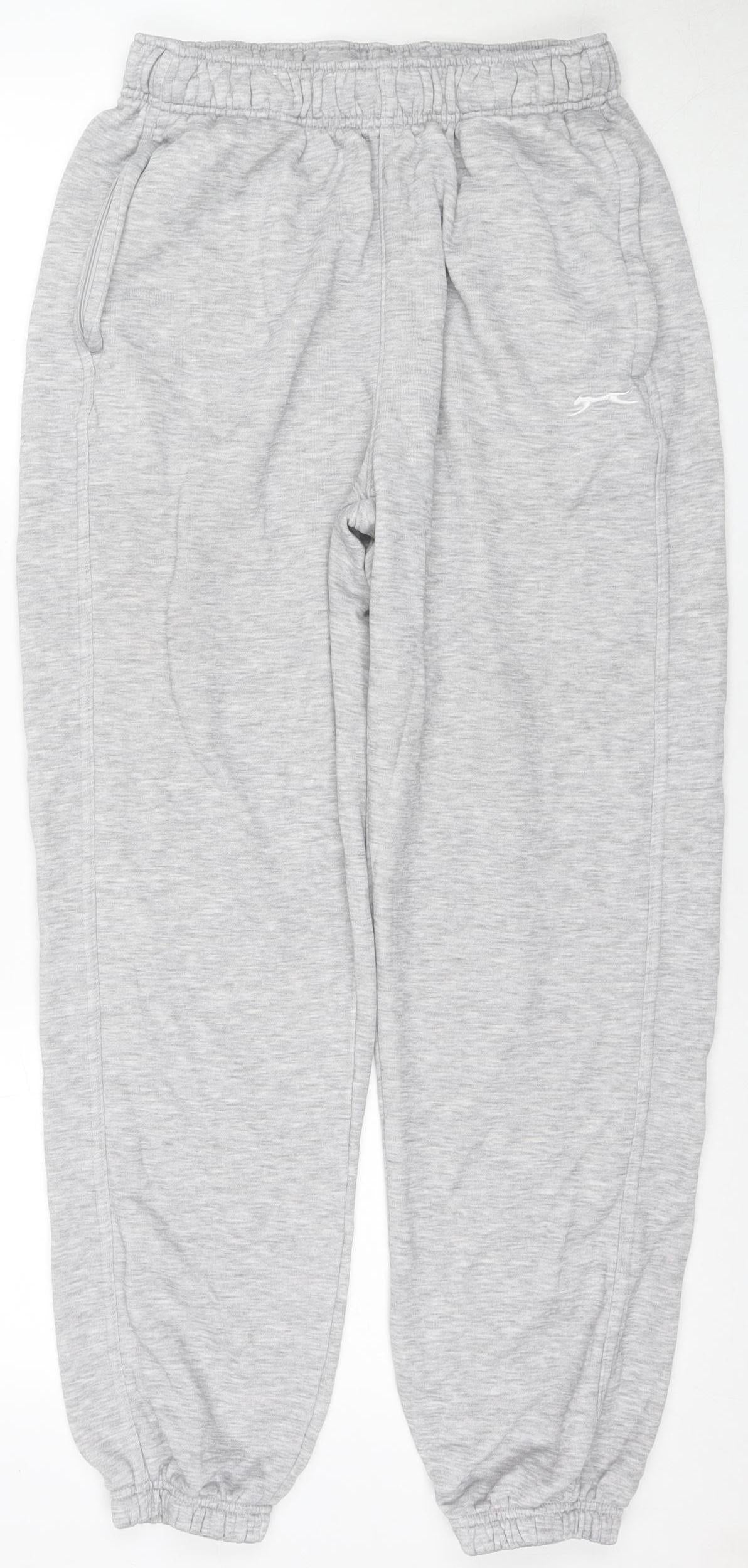 Slazenger Men's Grey Jogger Trousers M