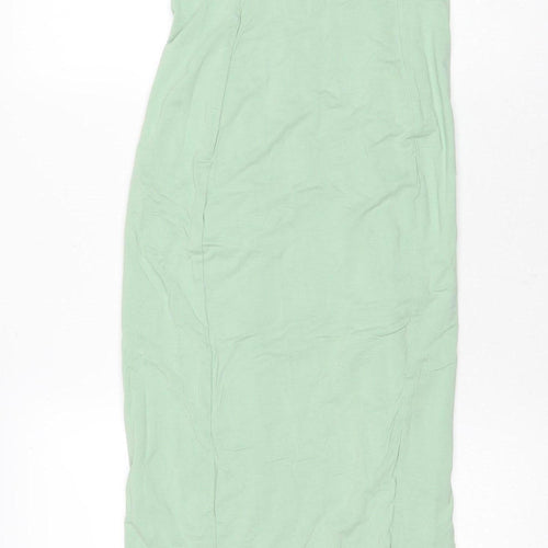 Polly Women's Long Green Strappy Dress, Size 12