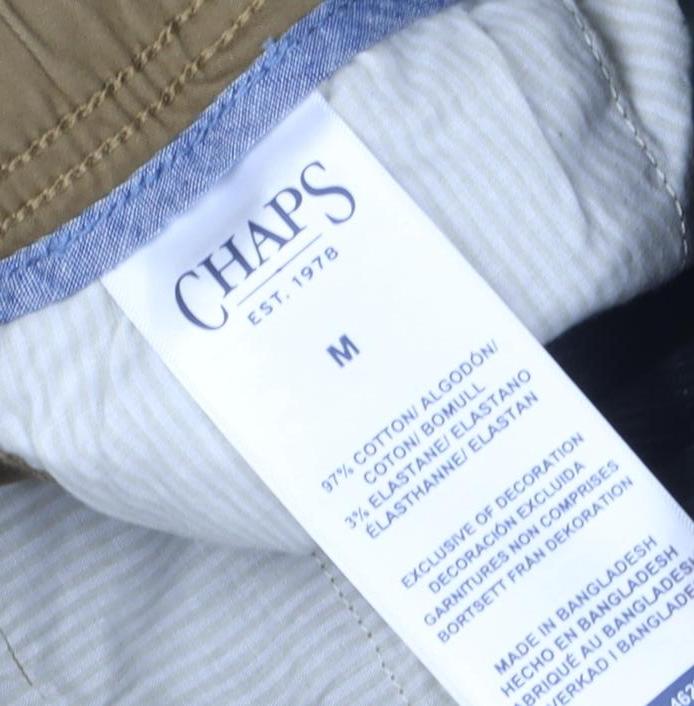 Chaps Men's Brown Chino Shorts - Size M