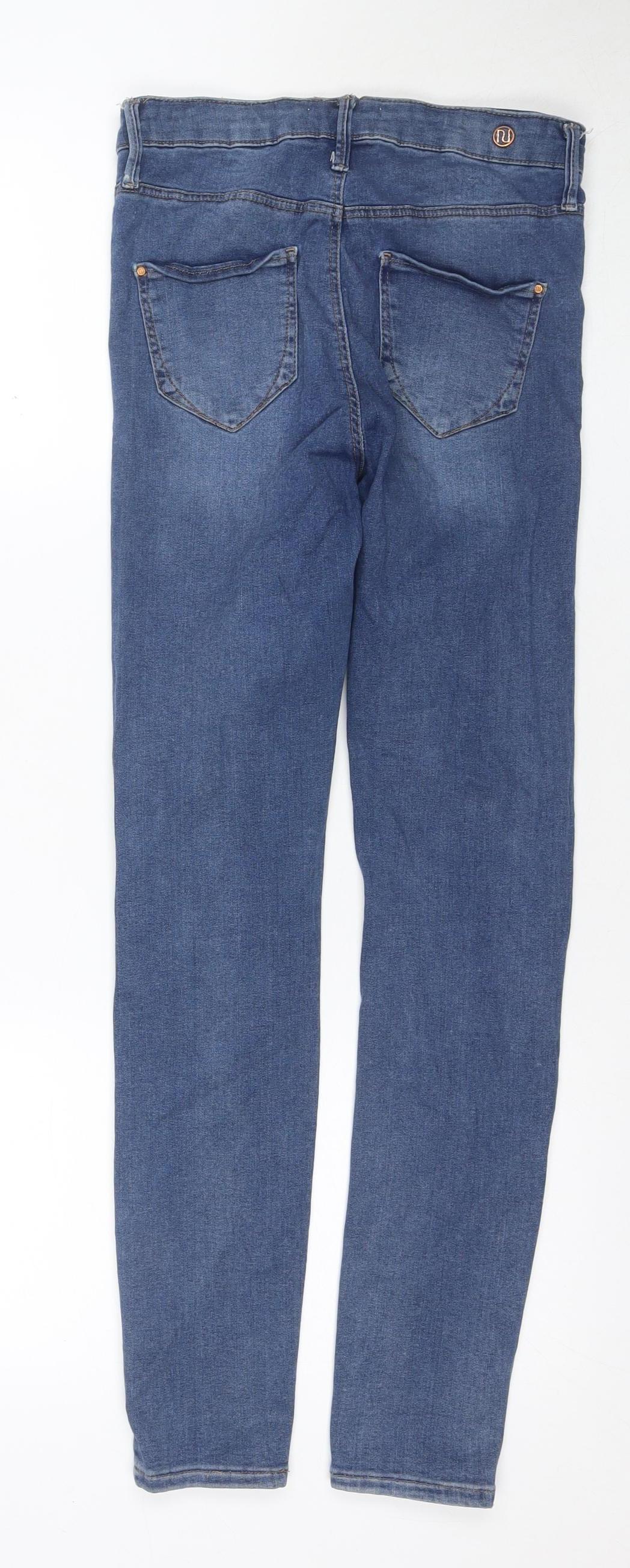 River Island Women's Blue Skinny Jeans Size 10