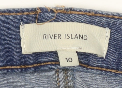 River Island Women's Blue Skinny Jeans Size 10