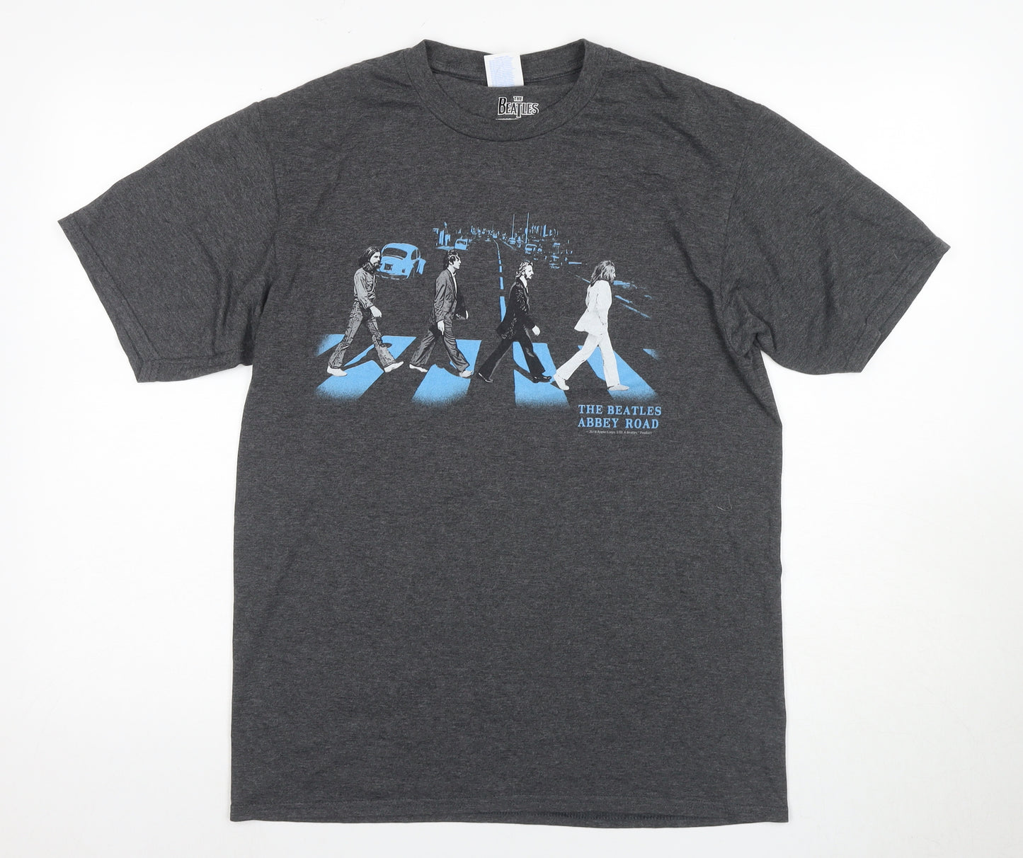 The Beatles Men's M Grey Abbey Road Graphic T-Shirt