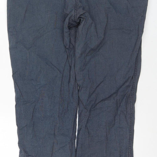 Marks and Spencer Men's Blue Chino Trousers L