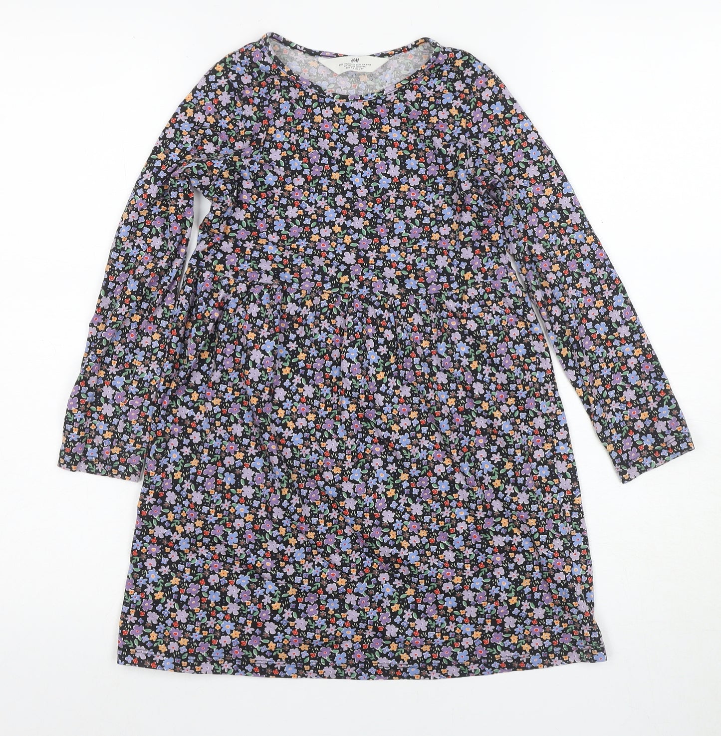 H&M Floral A-Line Girls Dress 6-8 Years