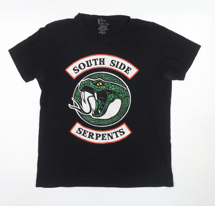 Riverdale Black T-Shirt Unisex Adults Size 16