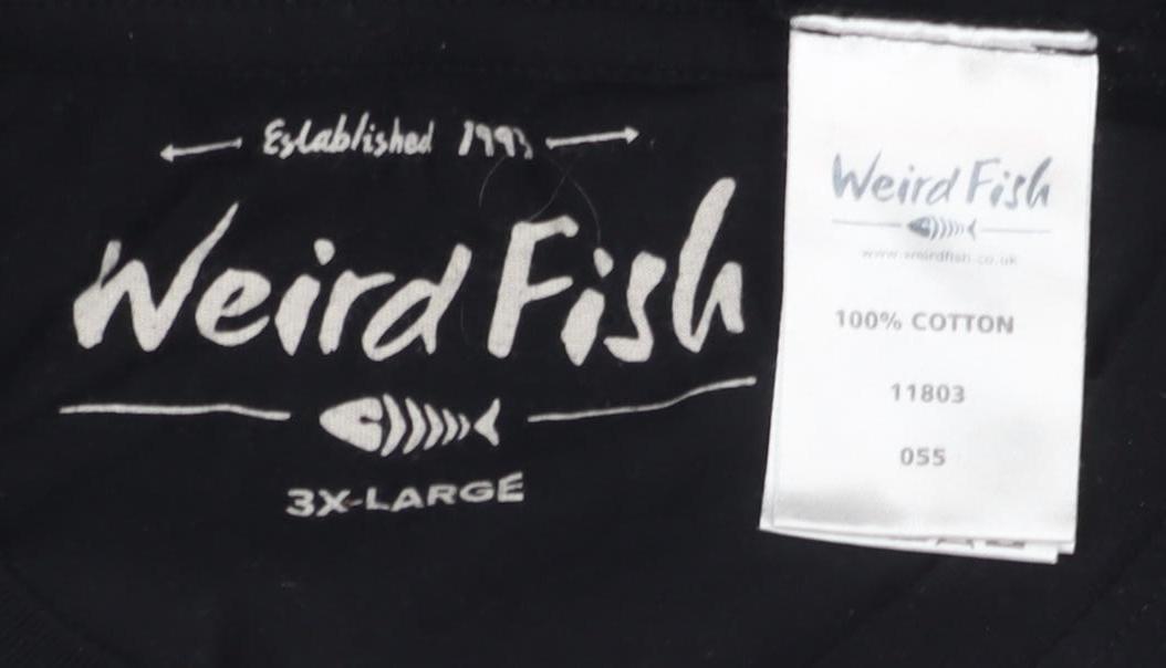 Weird Fish Led Zeppelin T-Shirt 3XL Black Short Sleeve