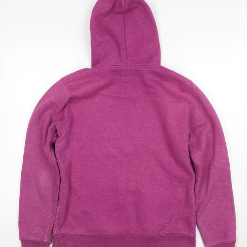 Saltrock Purple Women's Hoodie, Drawstring, UK Size