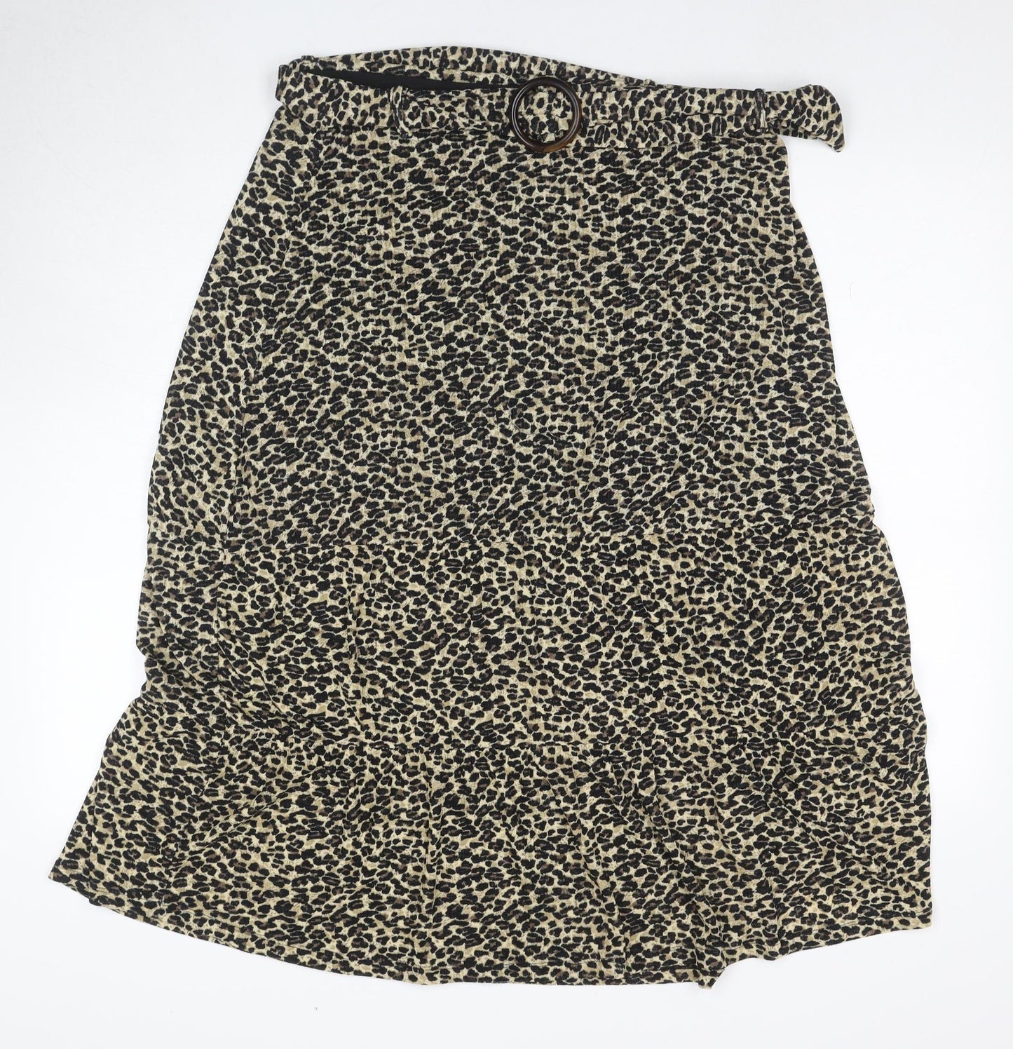 Next Women's Multicoloured Animal Print Skirt, Size 16