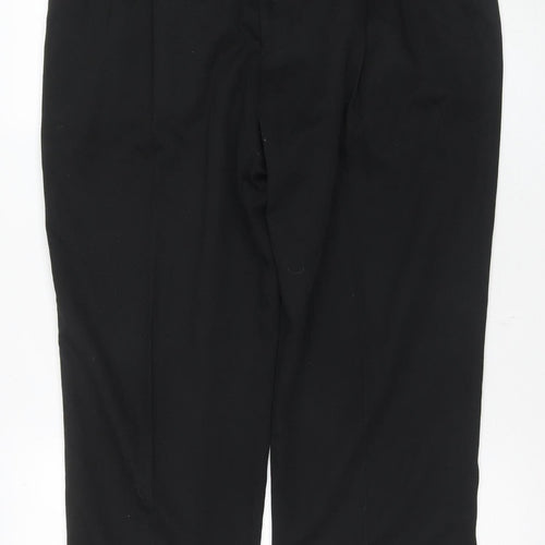 C&A Men's Black 36 Dress Pants Straight Leg