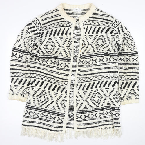 Noa Noa Women's Black & White Cardigan S