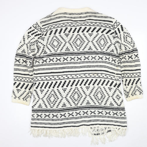 Noa Noa Women's Black & White Cardigan S