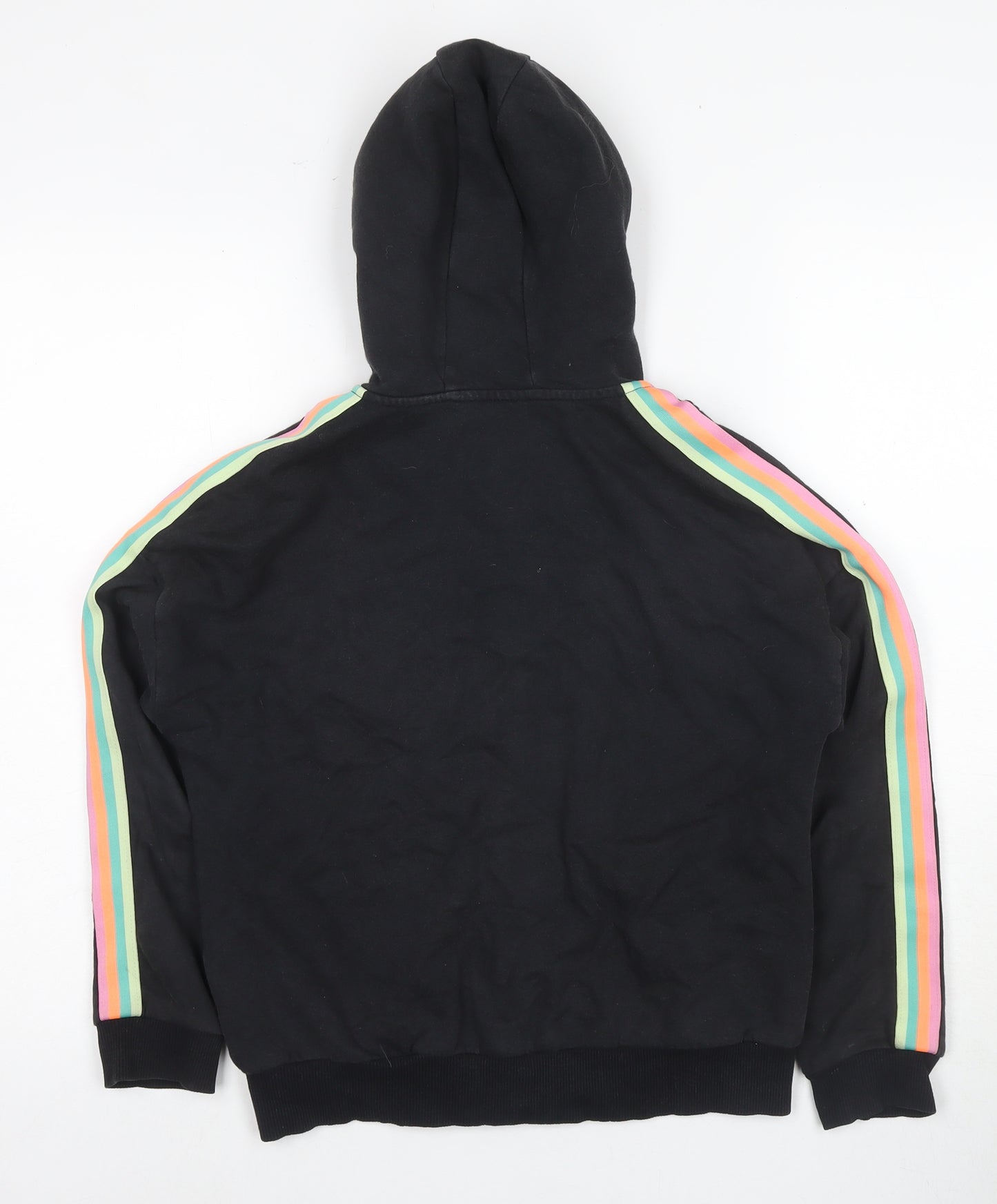 Marks and Spencer Girls' Black Full Zip Hoodie 11-12 Years