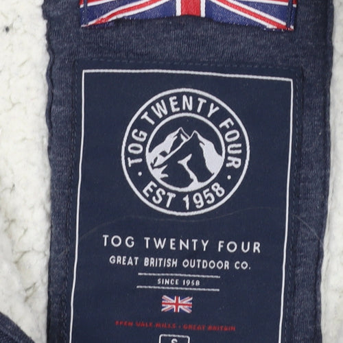 TOG Twenty Four Men's Blue S Full Zip Hoodie