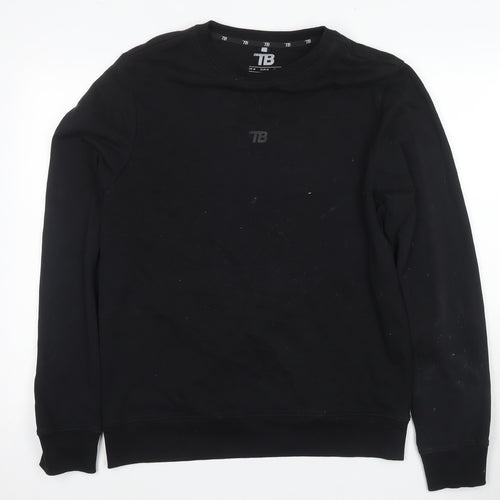 TB Men's Black Medium Pullover Sweatshirt