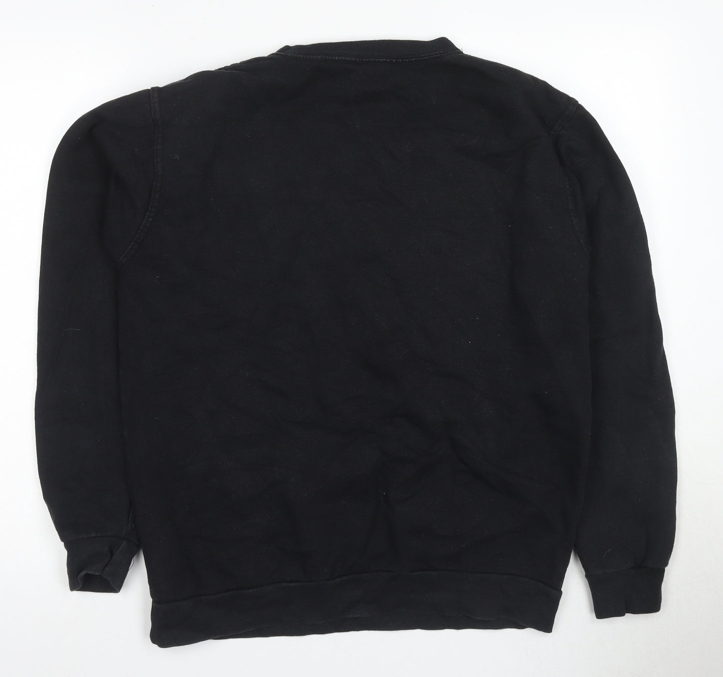 Stars & Stripes Black Unisex L Pullover Sweatshirt