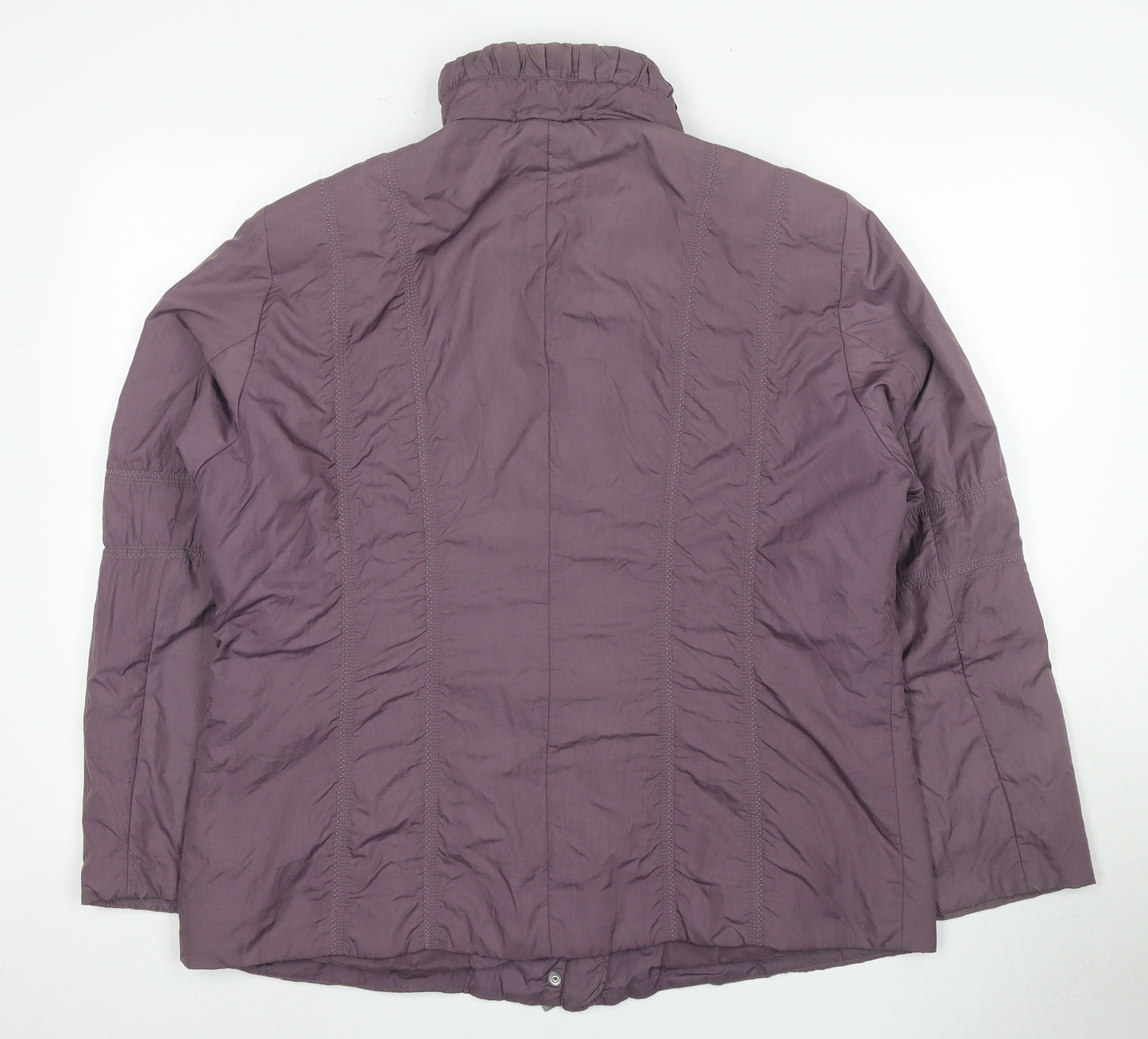 Gerry Weber Women's Purple Quilted Jacket Size 12