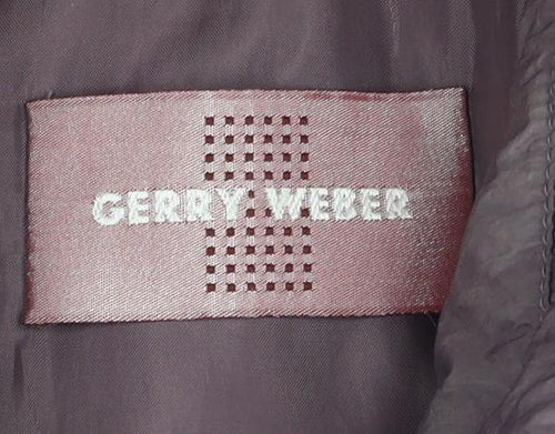 Gerry Weber Women's Purple Quilted Jacket Size 12