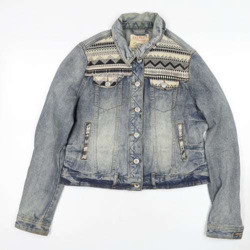 Falmer Heritage Women's Blue Denim Jacket Size 14