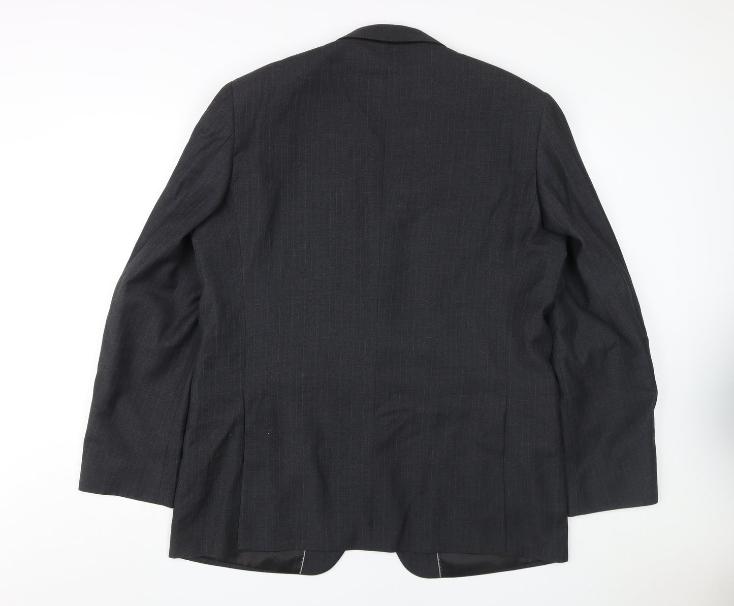 Dehavilland Men's Black Regular Fit Suit Jacket Size 44R