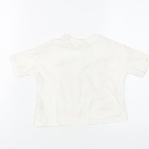 PAW Patrol Girls White T-Shirt 2-3 Years Graphic Print
