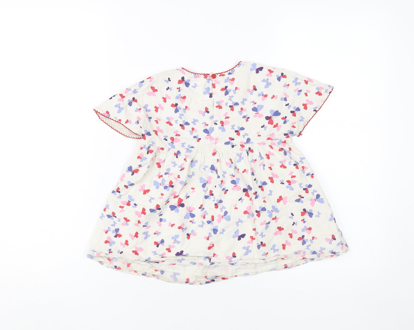Monsoon Girls Multicoloured Floral Tunic Blouse 6-7 Years