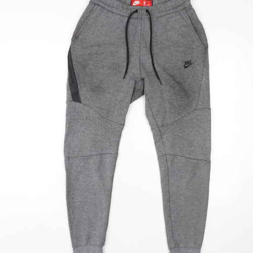 Nike Men's Grey Jogger Trousers - Size S, Casual Wear