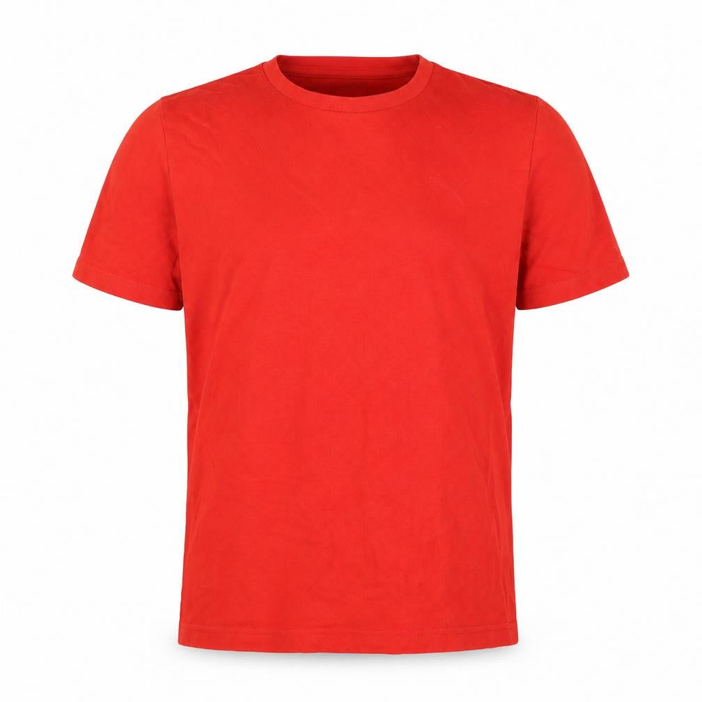 Puma Men's Red XS T-Shirt, Crew Neck, Cotton