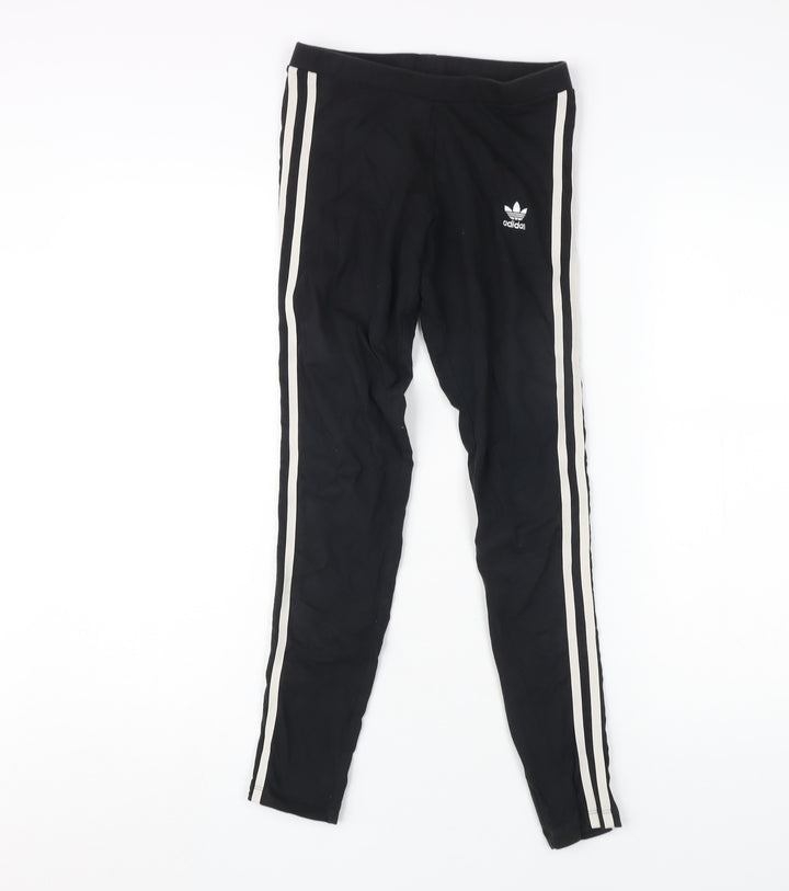 Adidas Women's Black Ankle Leggings Size 6