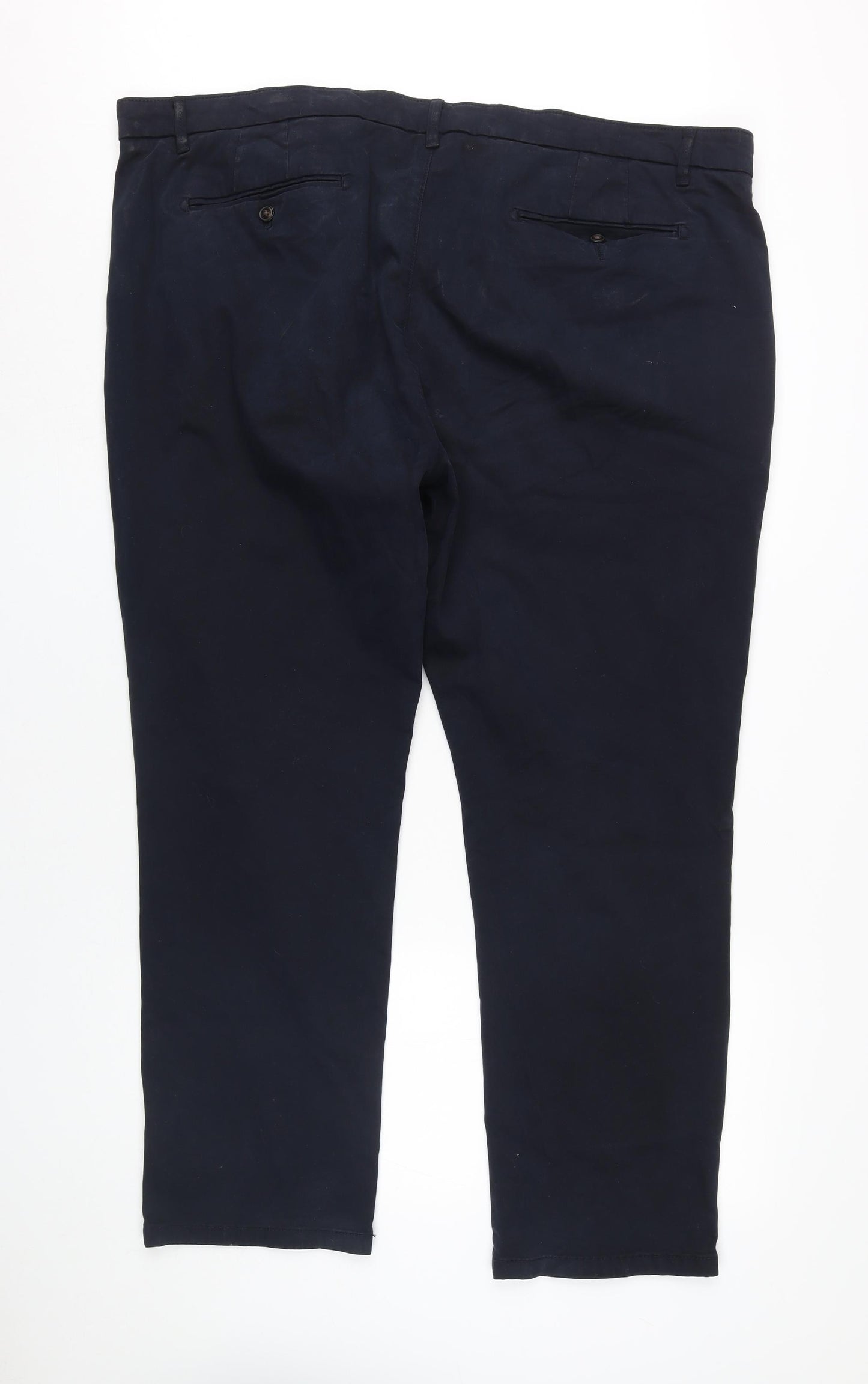 Next Men's Black Chino Trousers Size 44