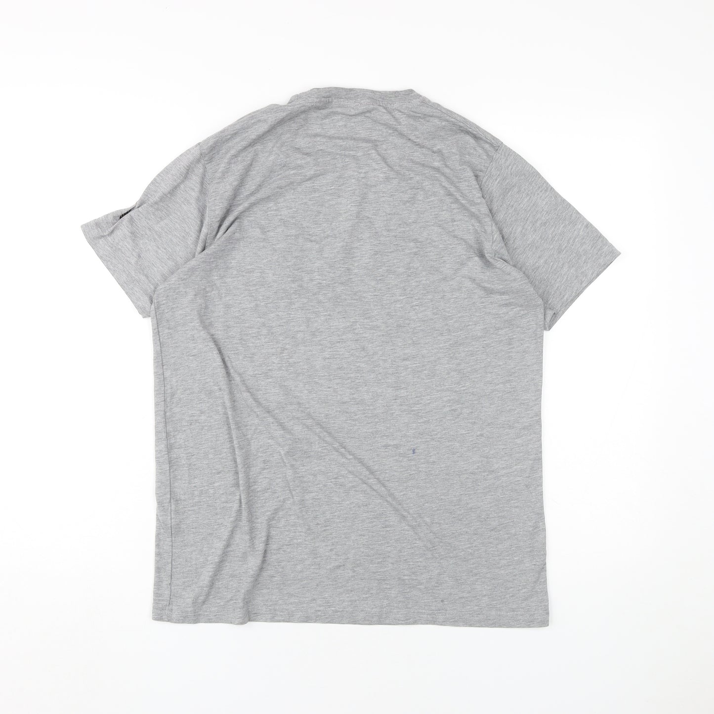 Armani Jeans Men's Grey M T-Shirt, Cotton Blend, Crew Neck