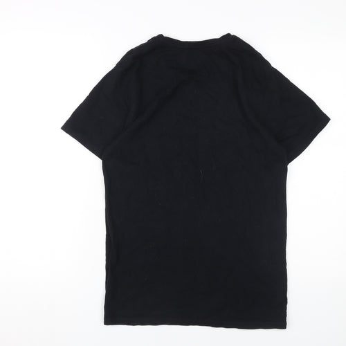 Marvel Deadpool Men's Black T-Shirt, Size S, Graphic Crew Neck
