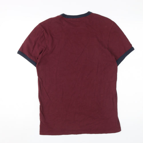 Jack Wills Men's XS Red Classic Fit T-Shirt
