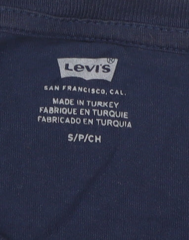 Levi's Men's Blue Graphic Print T-Shirt Size S