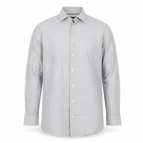 W Collection Men's White Slim Fit Dress Shirt 42