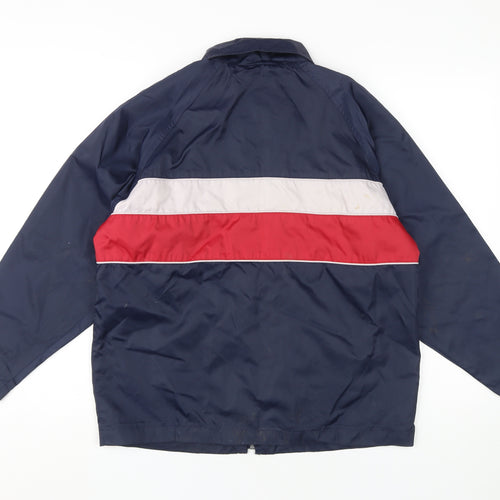 The Only Clothes Co Boys Blue Colourblock Jacket 12 Years
