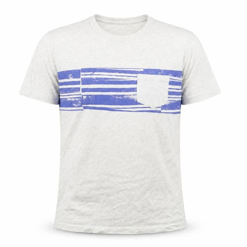 GAP Men's White XS Striped Cotton T-Shirt