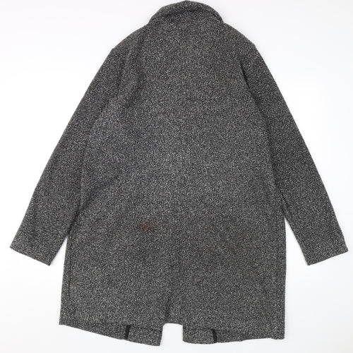 Next Women's Grey Mid-Length Coat Size 14