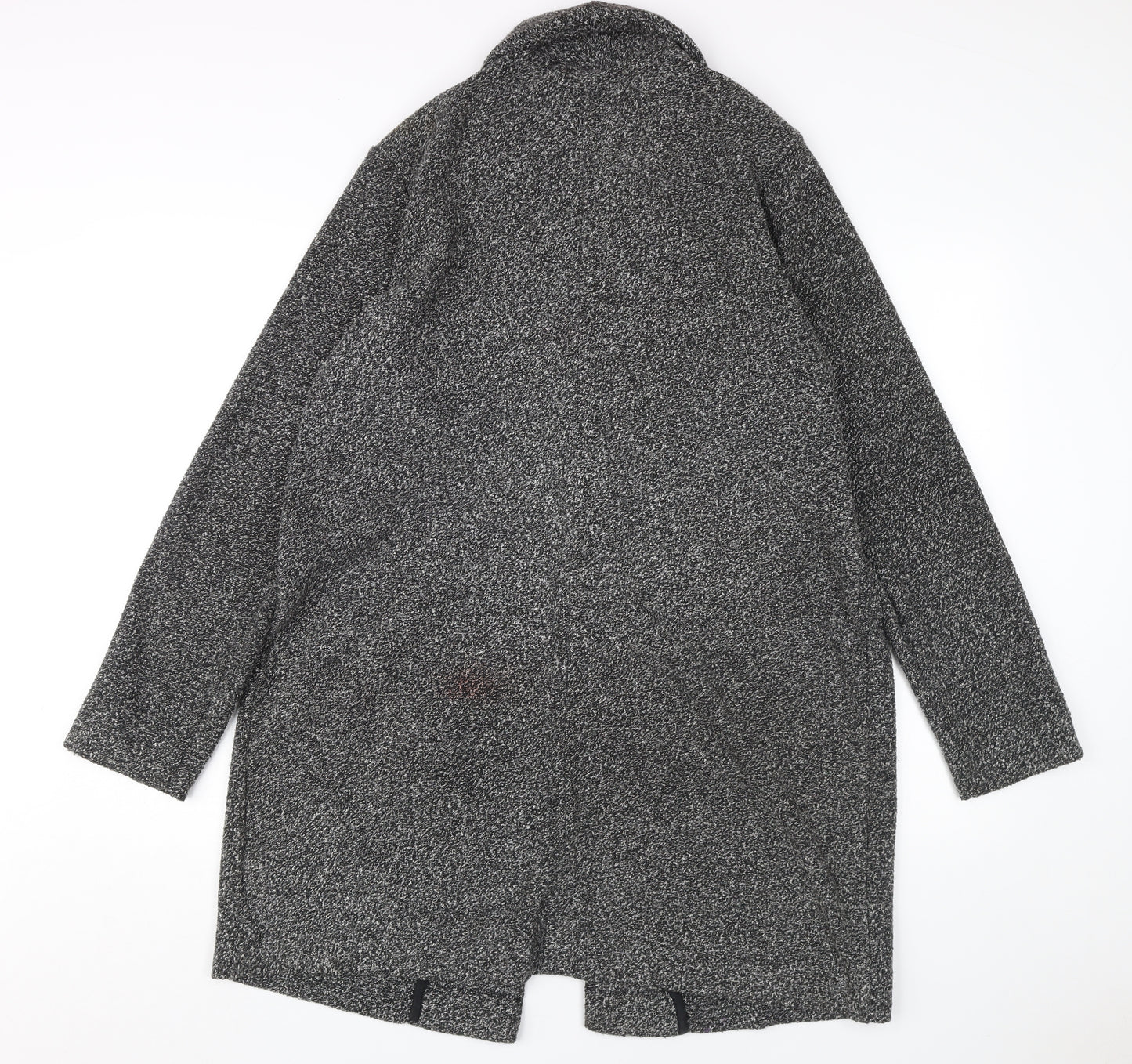 Next Women's Grey Mid-Length Coat Size 14