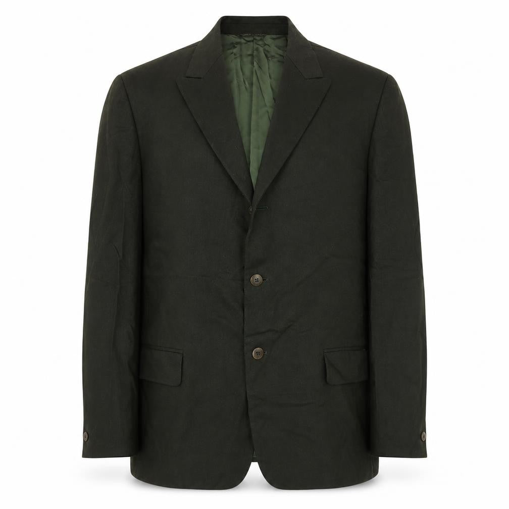 Gianni Versace Men's Green Blazer 48 Italian Wool Vintage