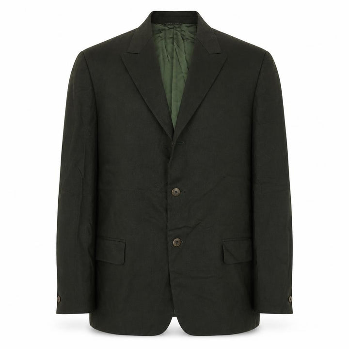 Gianni Versace Men's Green Blazer 48 Italian Wool Vintage