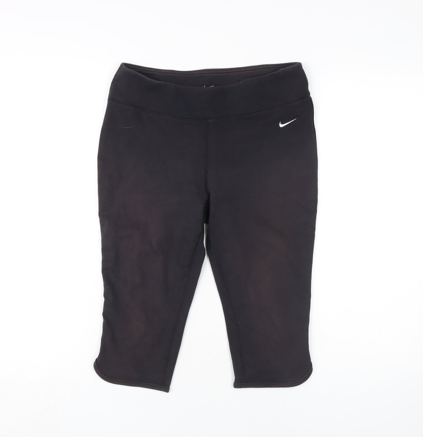 Nike Women's Black Cropped Leggings Medium