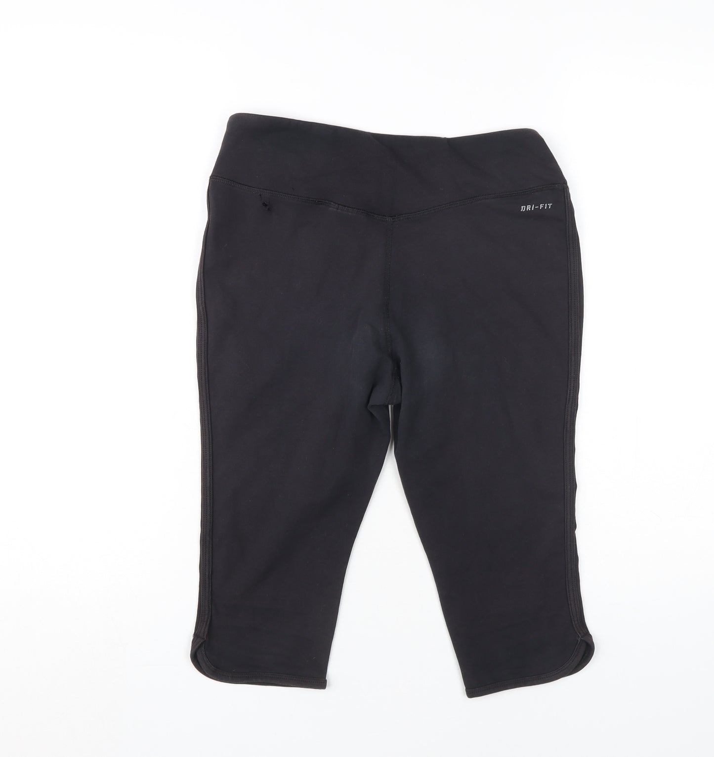 Nike Women's Black Cropped Leggings Medium